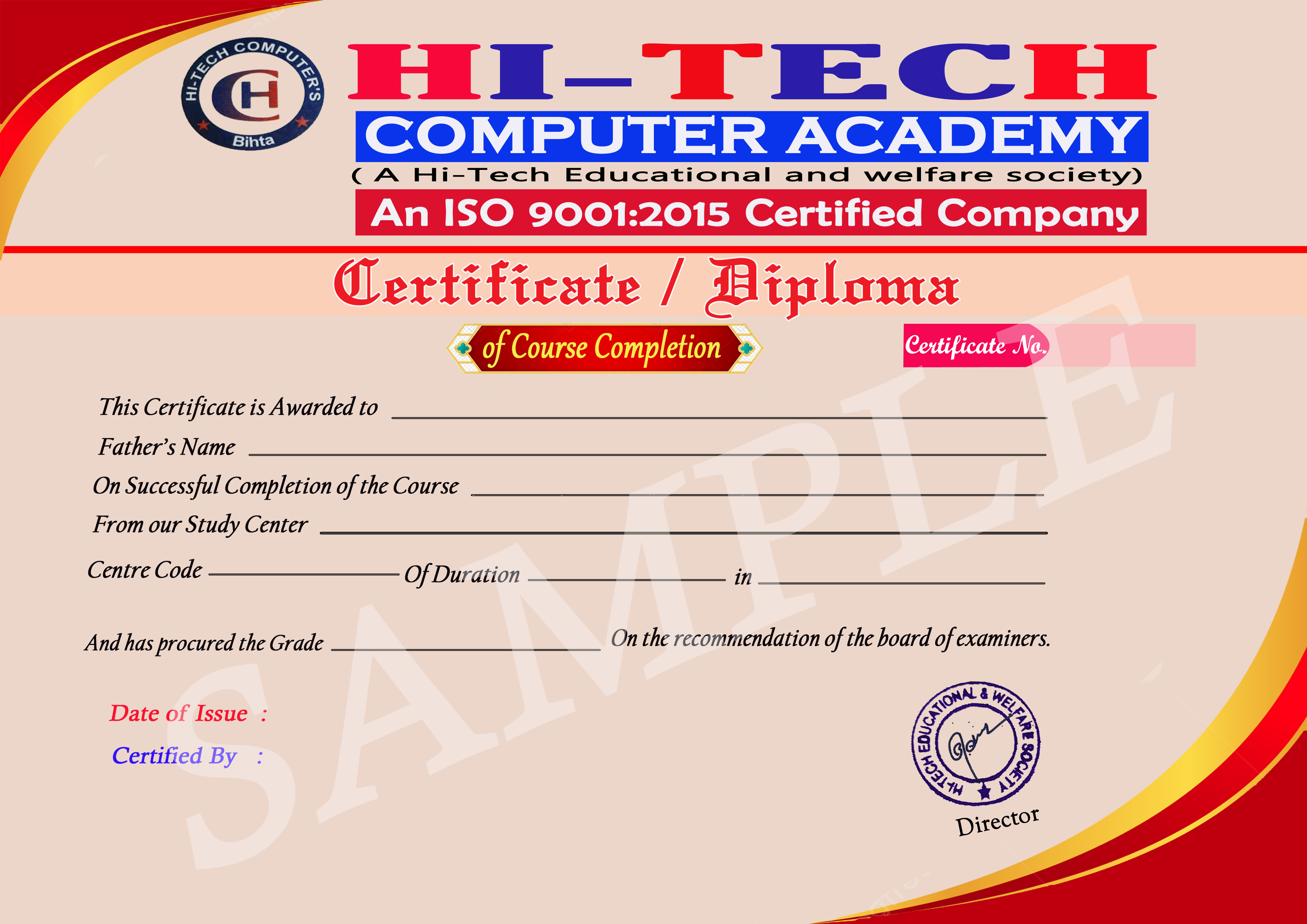 Hi Tech Computer Centre